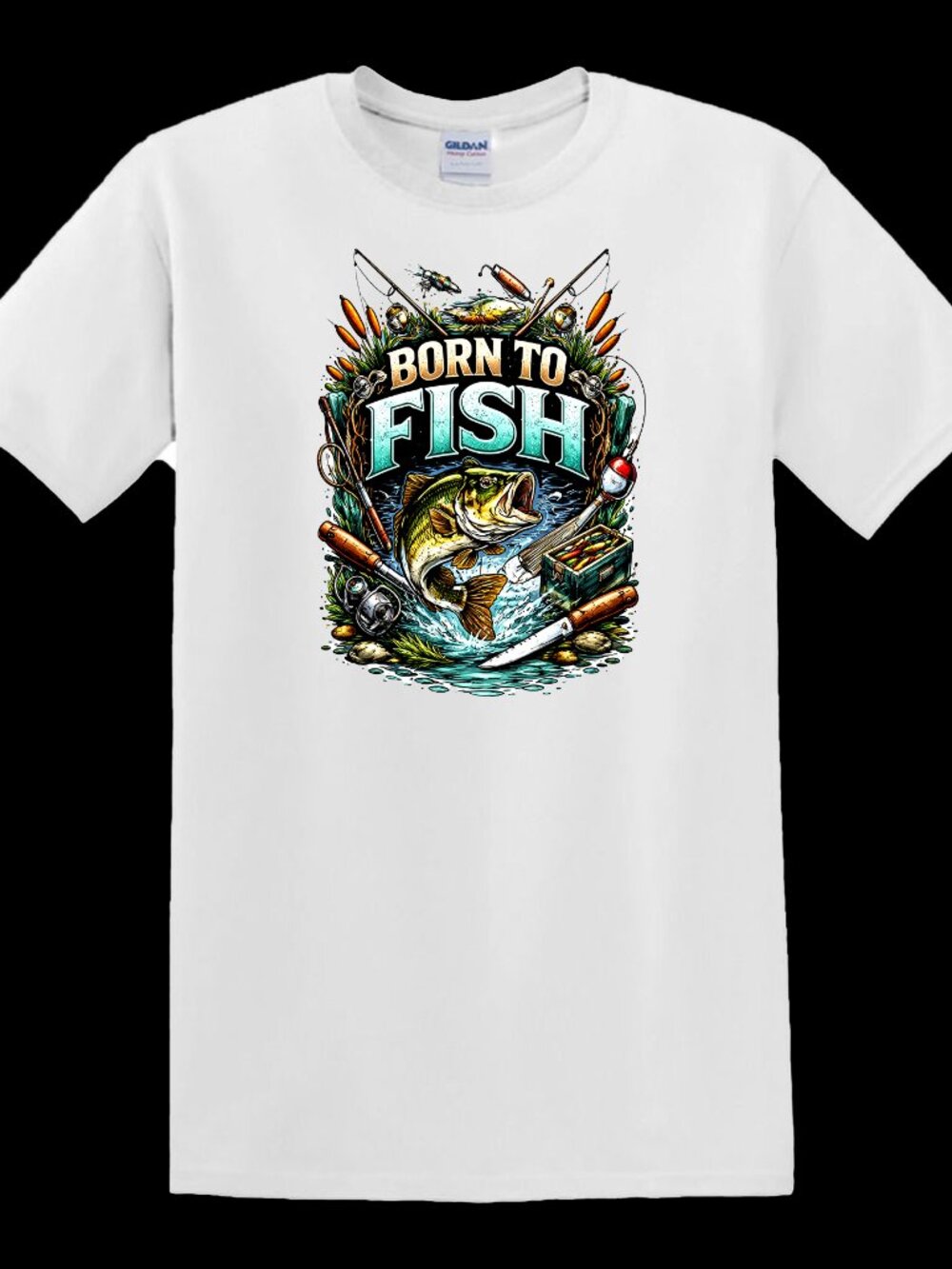Born To Fish - T-Shirt